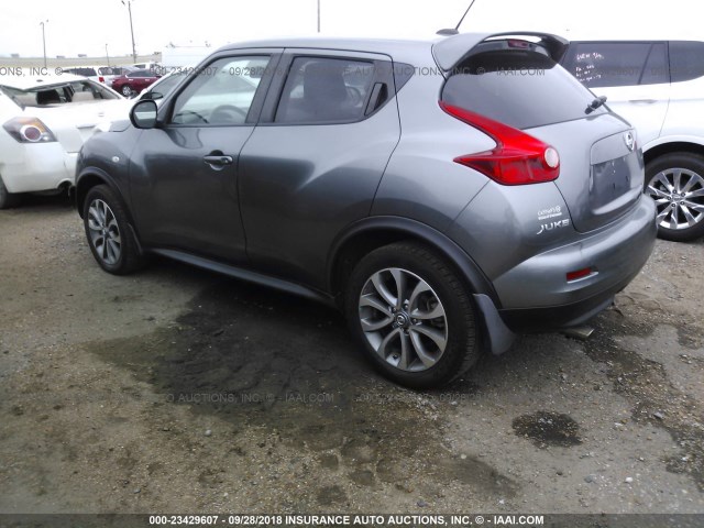 JN8AF5MRXCT115981 - 2012 NISSAN JUKE S/SV/SL GRAY photo 3