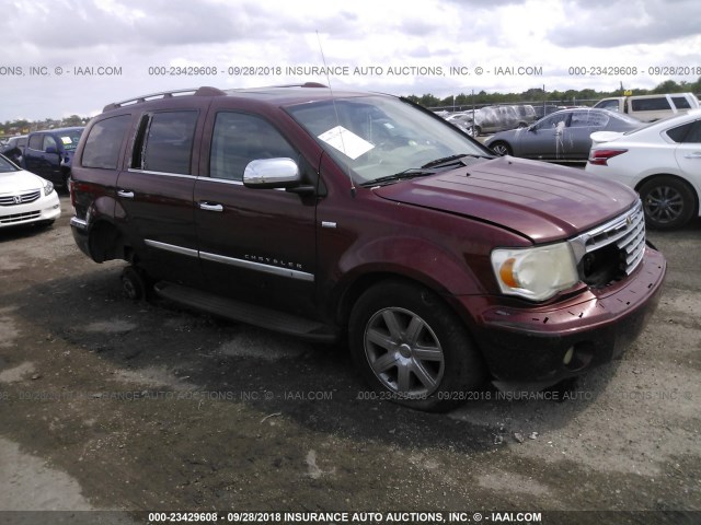 1A8HX58218F134678 - 2008 CHRYSLER ASPEN LIMITED მუქწითელი ფოტო 1