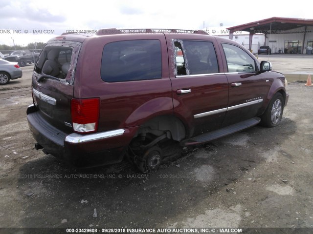 1A8HX58218F134678 - 2008 CHRYSLER ASPEN LIMITED მუქწითელი ფოტო 4