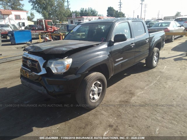 5TFJX4GN6DX024499 - 2013 TOYOTA TACOMA შავი ფოტო 2
