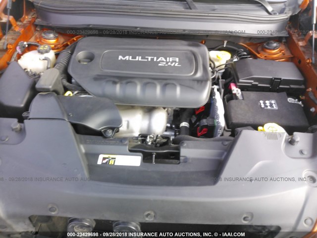 1C4PJMBB0EW276118 - 2014 JEEP CHEROKEE TRAILHAWK 橙色 照片 10