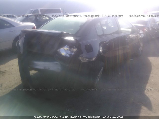 1G8AL58F57Z104128 - 2007 SATURN ION LEVEL 3 BLACK photo 4