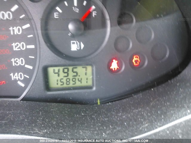 1FAHP34N57W117589 - 2007 FORD FOCUS ZX4/S/SE/SES Қызыл фото 7