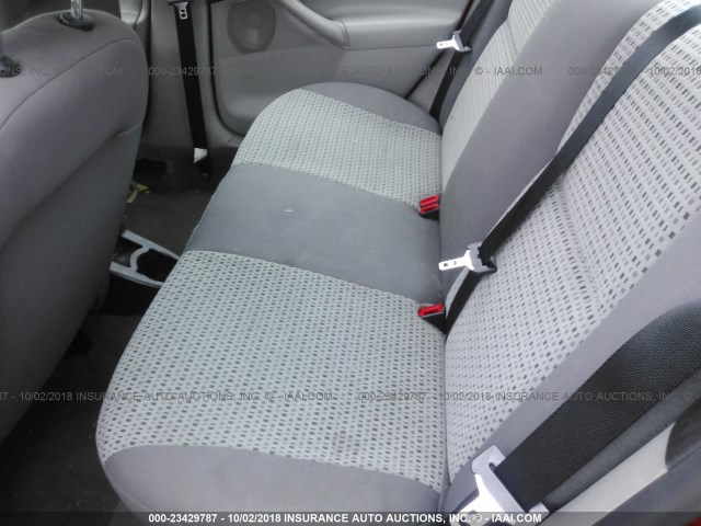 1FAHP34N57W117589 - 2007 FORD FOCUS ZX4/S/SE/SES Қызыл фото 8