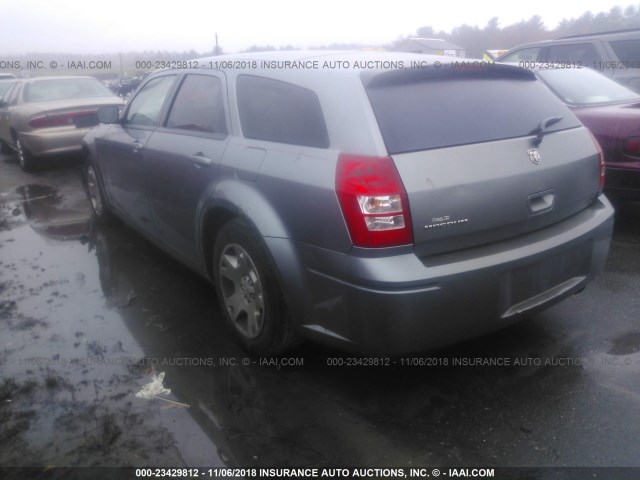 2D4FV47T36H180939 - 2006 DODGE MAGNUM SE GRAY photo 3