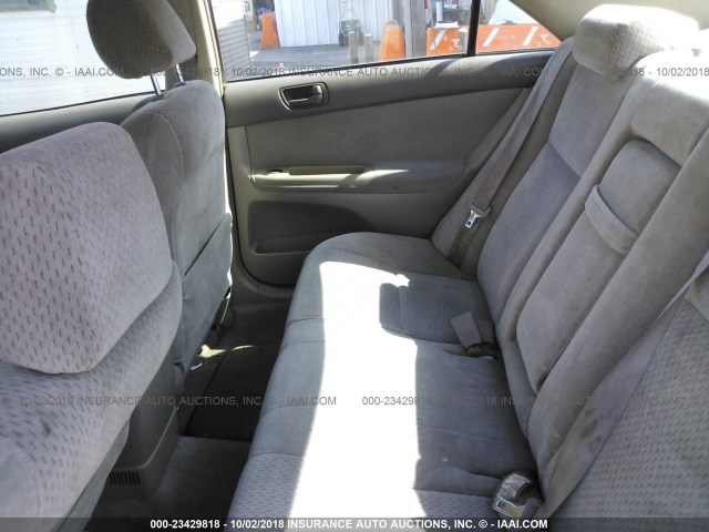 4T1BE32K33U211843 - 2003 TOYOTA CAMRY LE/XLE/SE BLACK photo 8