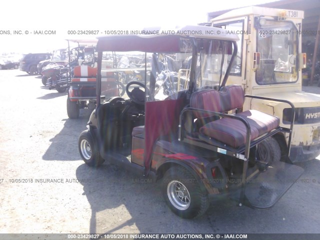 00050562763023275 - 2009 E-Z-GO RXV  BURGUNDY photo 3