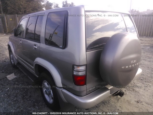 JACDJ58X3Y7J03105 - 2000 ISUZU TROOPER S/LS/LIMITED 灰色 照片 3