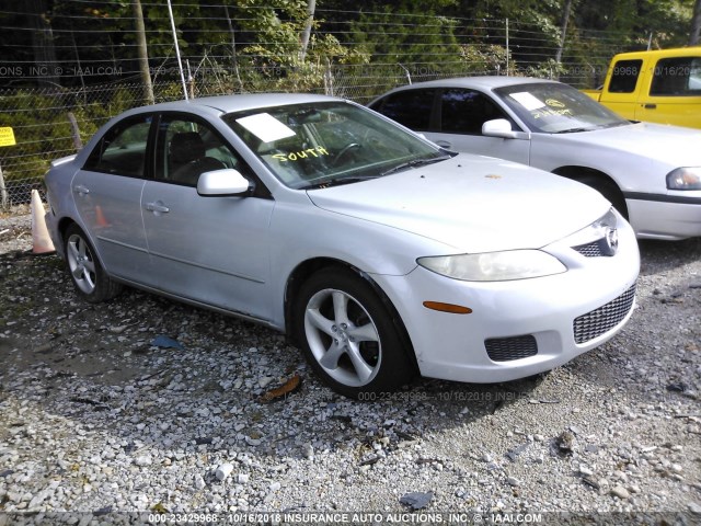 1YVHP80D965M21611 - 2006 MAZDA 6 S SILVER photo 1