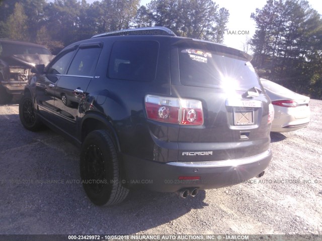 1GKER33747J157142 - 2007 GMC ACADIA SLT-2 BLACK photo 3