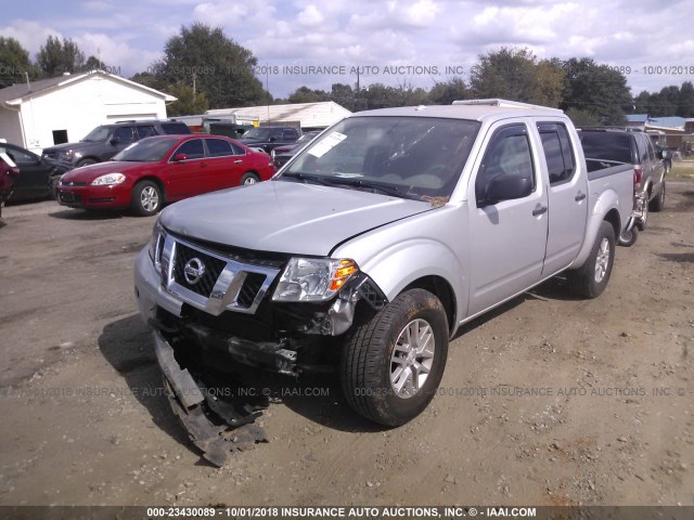 1N6AD0ER3GN798195 - 2016 NISSAN FRONTIER S/SV/SL/PRO-4X SILVER photo 2
