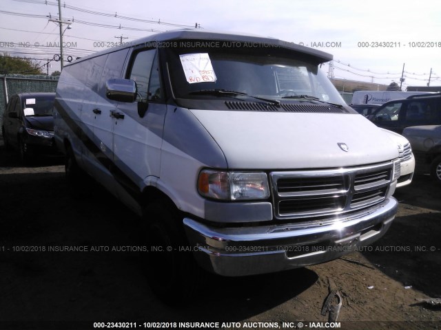 2B7KB31Z7TK139143 - 1996 DODGE RAM VAN B3500 GRAY photo 1