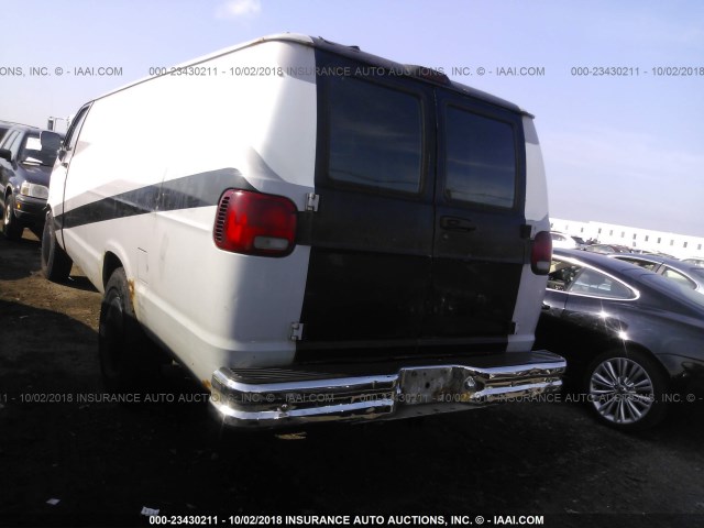 2B7KB31Z7TK139143 - 1996 DODGE RAM VAN B3500 GRAY photo 3