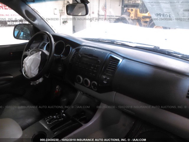 5TETX22N19Z612606 - 2009 TOYOTA TACOMA ACCESS CAB თეთრი ფოტო 5