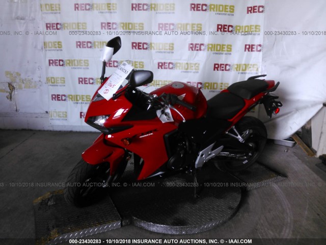 MLHPC4469E5102318 - 2014 HONDA CBR500 R RED photo 2