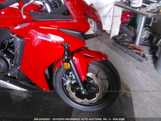 MLHPC4469E5102318 - 2014 HONDA CBR500 R RED photo 5