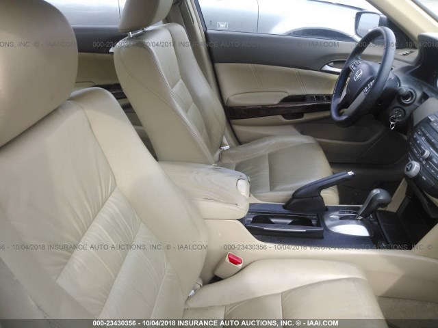 1HGCP26889A094400 - 2009 HONDA ACCORD EXL BLACK photo 5