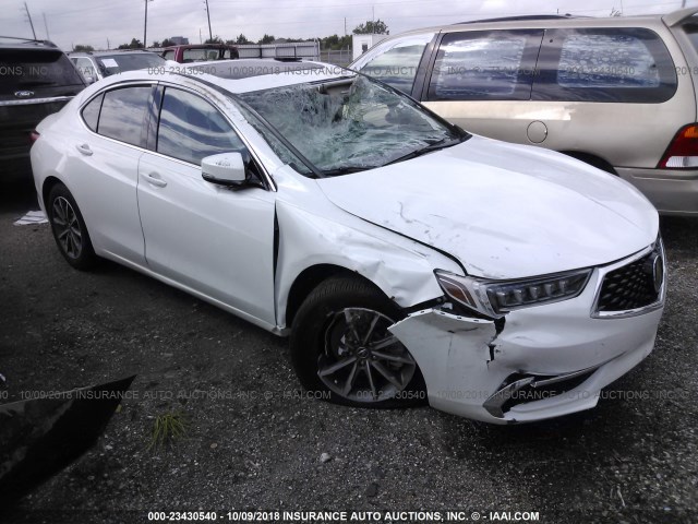 19UUB1F5XJA005983 - 2018 ACURA TLX TECH თეთრი ფოტო 1