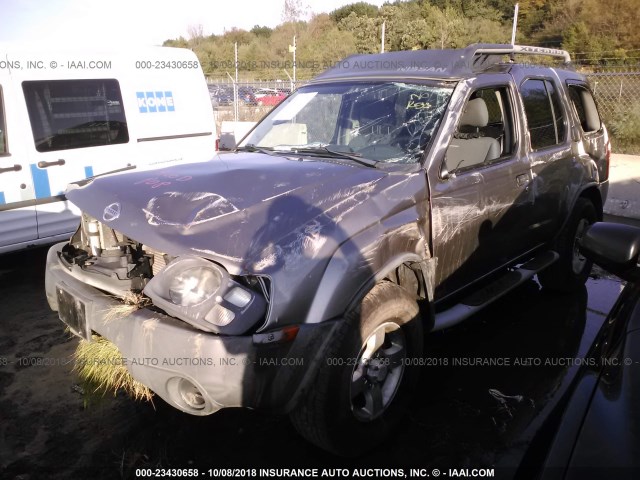 5N1ED28Y04C628446 - 2004 NISSAN XTERRA XE/SE TAN photo 2