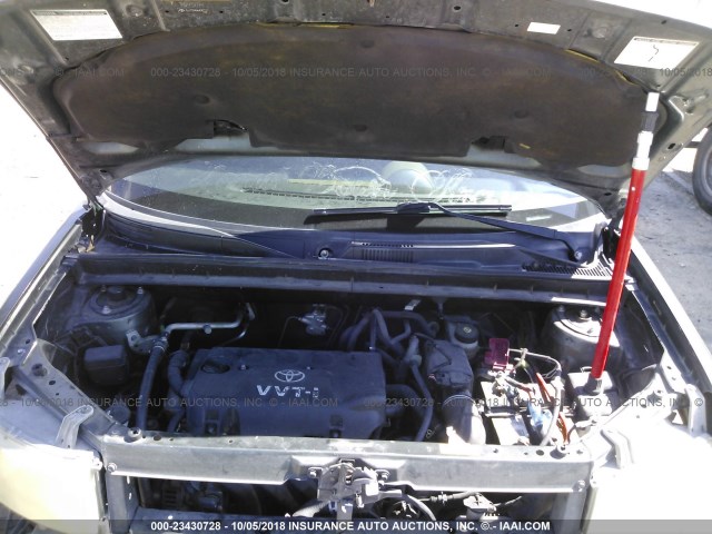 JTLKT334664047121 - 2006 TOYOTA SCION XB Теңіз түсті фото 10