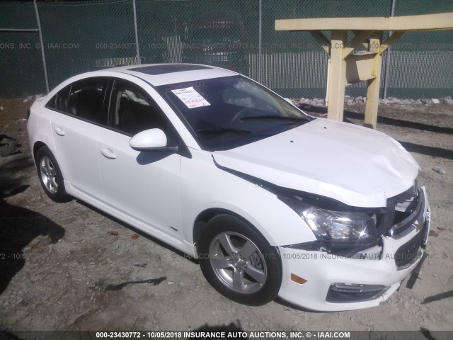 1G1PE5SB8G7142327 - 2016 CHEVROLET CRUZE LIMITED LT WHITE photo 1