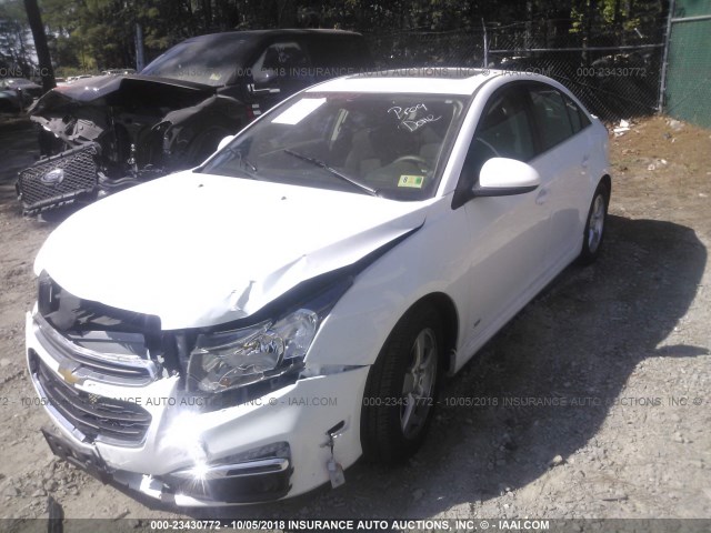 1G1PE5SB8G7142327 - 2016 CHEVROLET CRUZE LIMITED LT WHITE photo 2