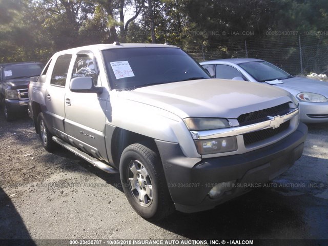 3GNEC12T54G171846 - 2004 CHEVROLET AVALANCHE C1500 SILVER photo 1