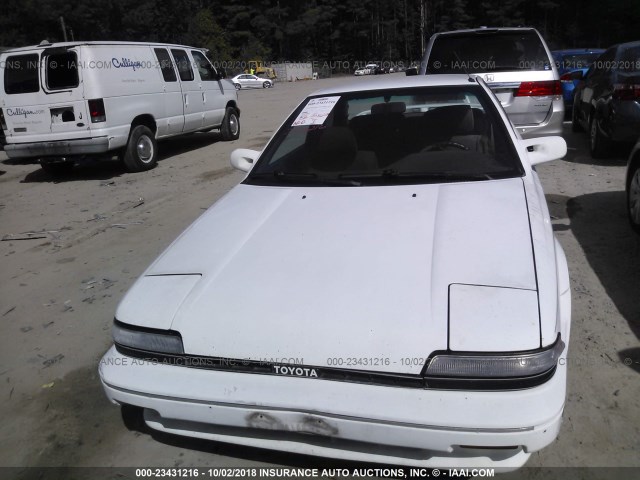 JT2AE98C5K3229809 - 1989 TOYOTA COROLLA GT-S WHITE photo 6