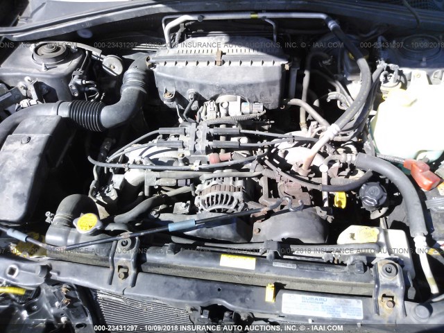 JF1SG65643H764482 - 2003 SUBARU FORESTER 2.5XS Қара фото 10