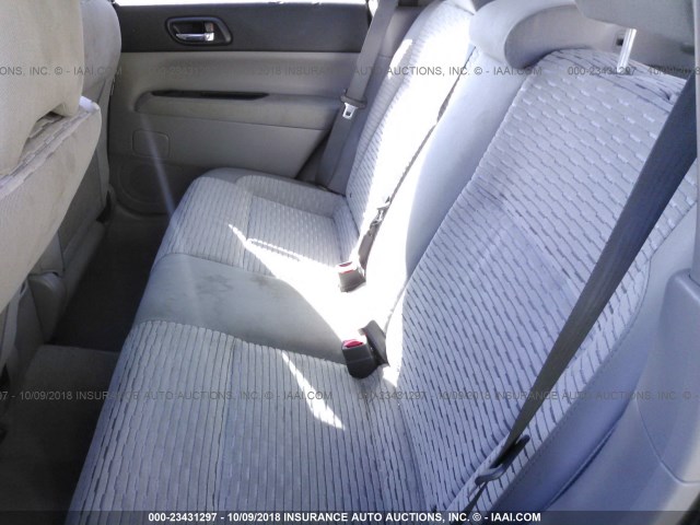 JF1SG65643H764482 - 2003 SUBARU FORESTER 2.5XS Қара фото 8