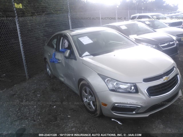 1G1PC5SB6F7254662 - 2015 CHEVROLET CRUZE LT GOLD photo 1