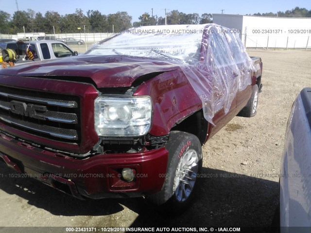 3GTP1UEC9EG136491 - 2014 GMC SIERRA C1500 SLE MAROON photo 2