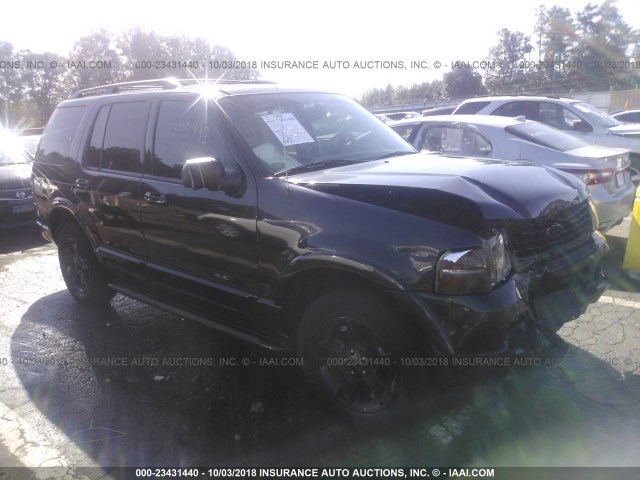 1FMZU64W03UA55487 - 2003 FORD EXPLORER EDDIE BAUER BLACK photo 1