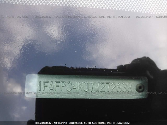 1FAFP34N07W272638 - 2007 FORD FOCUS ZX4/S/SE/SES 金色 照片 9