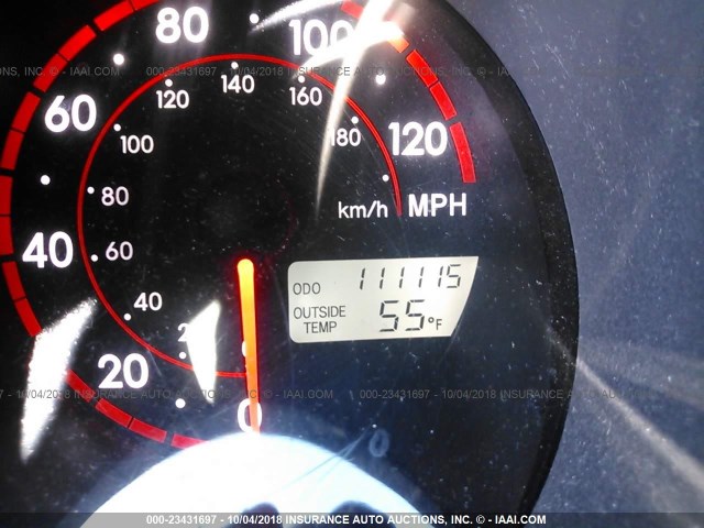 2T1KR32EX8C717452 - 2008 TOYOTA COROLLA MATRIX XR GRAY photo 7