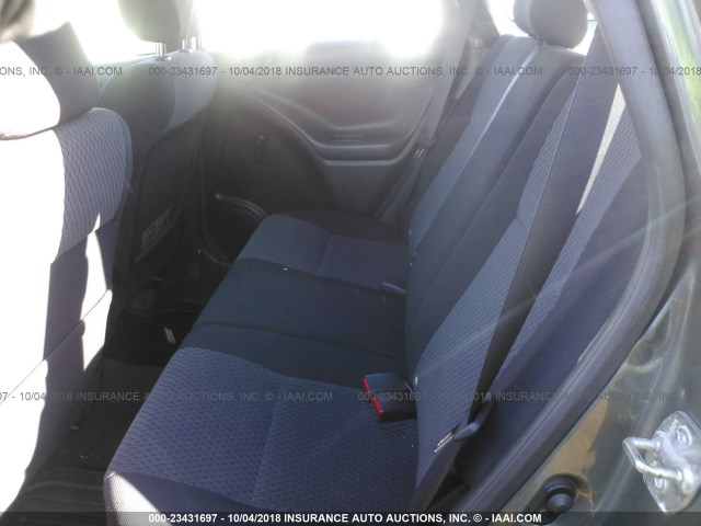 2T1KR32EX8C717452 - 2008 TOYOTA COROLLA MATRIX XR GRAY photo 8