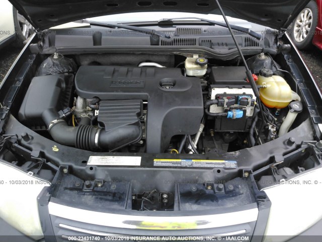 1G8AJ52F35Z134823 - 2005 SATURN ION LEVEL 2 黑色 照片 10