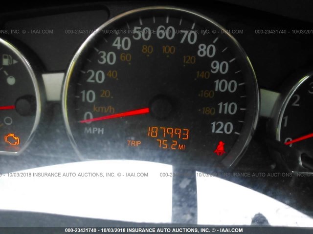 1G8AJ52F35Z134823 - 2005 SATURN ION LEVEL 2 黑色 照片 7