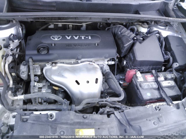 JTLKE50E391088962 - 2009 TOYOTA SCION XB ვერცხლისფერი ფოტო 10