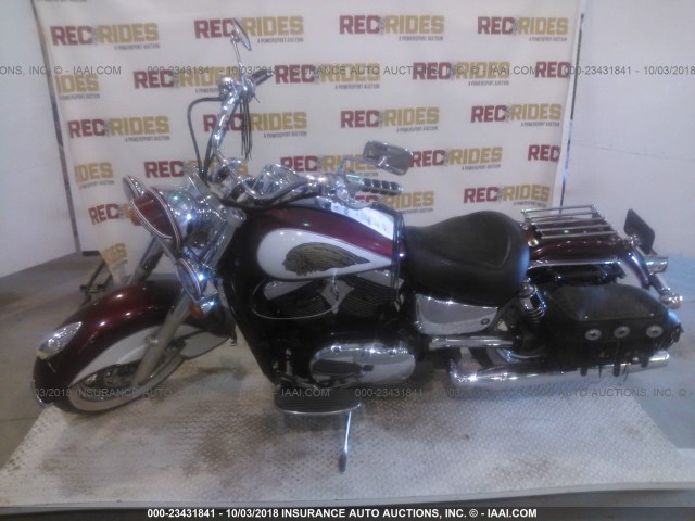 JKBVNAN191A010624 - 2001 KAWASAKI VN1500 N1 BURGUNDY photo 8