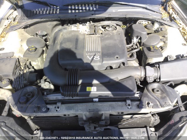 1LNHM87A1YY872569 - 2000 LINCOLN LS BEIGE photo 10