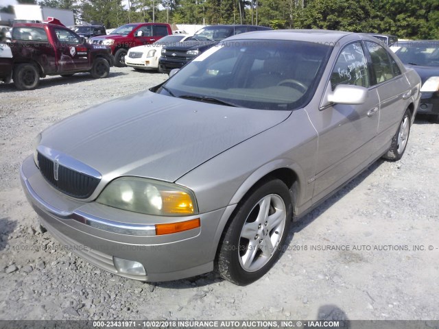 1LNHM87A1YY872569 - 2000 LINCOLN LS BEIGE photo 2