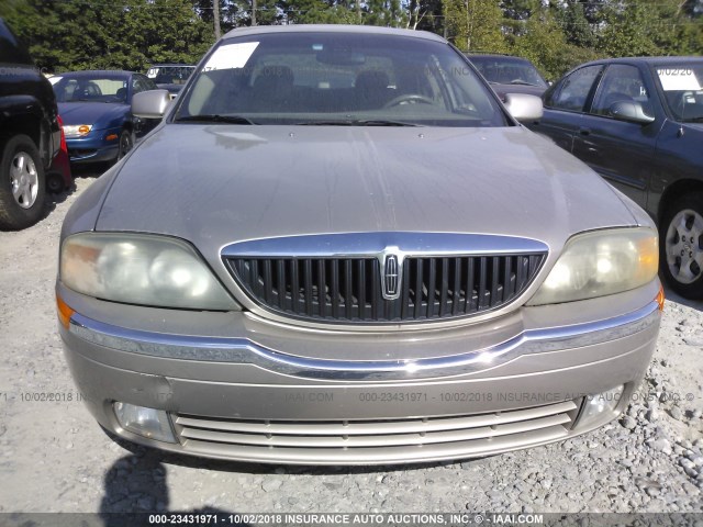 1LNHM87A1YY872569 - 2000 LINCOLN LS BEIGE photo 6
