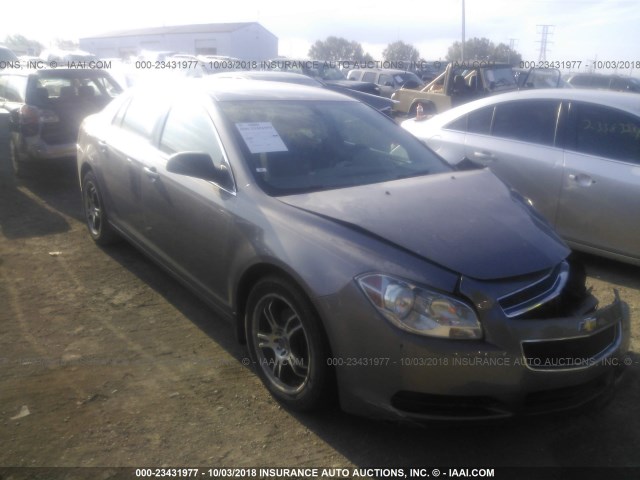 1G1ZB5E16BF243319 - 2011 CHEVROLET MALIBU LS 灰色 照片 1