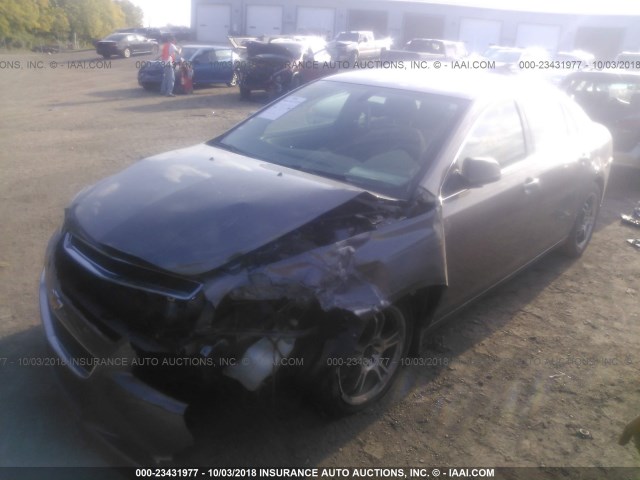 1G1ZB5E16BF243319 - 2011 CHEVROLET MALIBU LS 灰色 照片 2