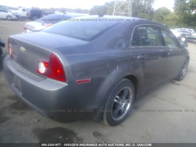1G1ZB5E16BF243319 - 2011 CHEVROLET MALIBU LS 灰色 照片 4