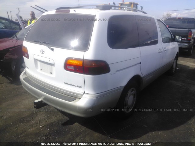 4T3ZF13C8YU232161 - 2000 TOYOTA SIENNA LE/XLE WHITE photo 4