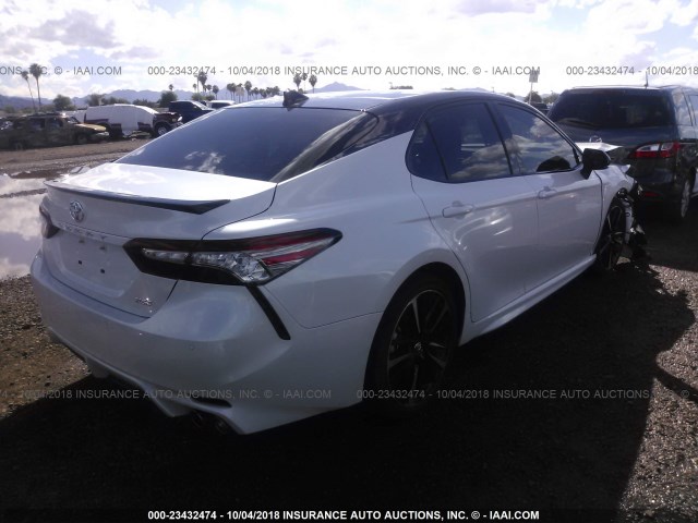 4T1BZ1HK3JU010067 - 2018 TOYOTA CAMRY XSE/XLE Ağ foto 4