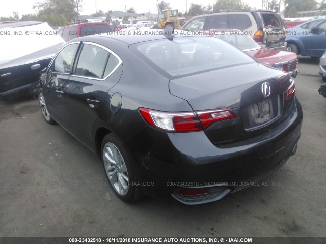 19UDE2F3XGA011352 - 2016 ACURA ILX WATCH PLUS BLACK photo 3