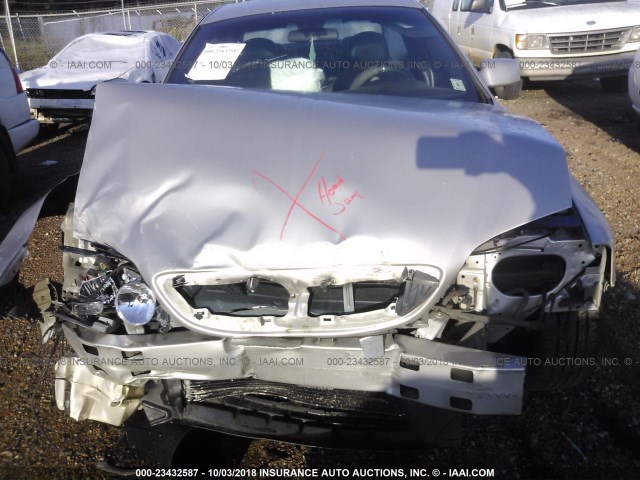 1LNHM86S35Y640187 - 2005 LINCOLN LS SILVER photo 10